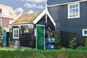 Gift shop on the island of Marken. Netherlands