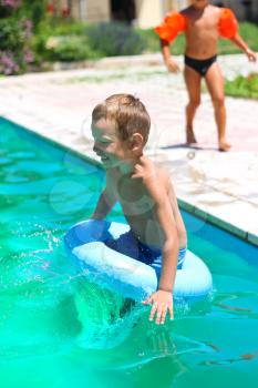 Swimmer Stock Photo