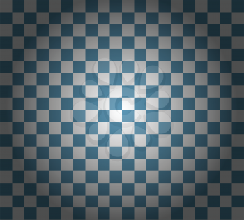 blue checkered background vector illustration