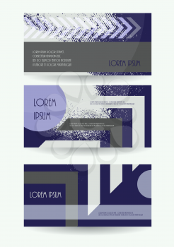 Leaflet publication template. Business Brochure design. Vector illustration. Company catalog contemporary horizontal layout.  Flyer or booklet promotional elements.