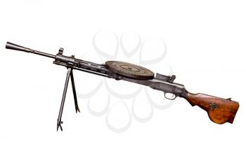 Royalty Free Photo of a Degtyarev Light Machine Gun 