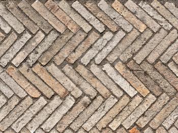 pavement of stone pavers as a background