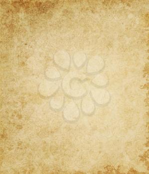 Vintage Background With Seamless Floral Ornament