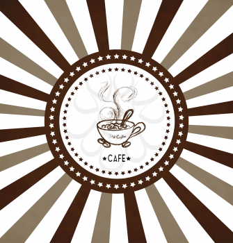 Concept image of coffeehouse, restaurant, menu, cafe, coffee shop