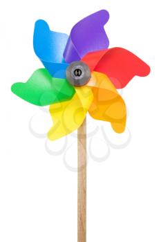 Royalty Free Photo of a Colorful Windmill