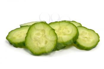 Royalty Free Photo of Cucumber Slices