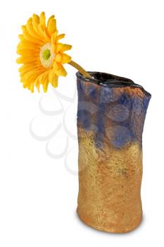 Royalty Free Photo of a Flower in a Vase