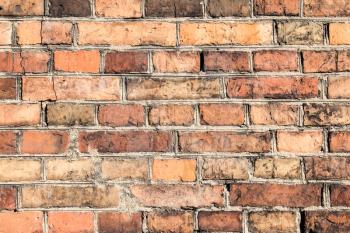 Vintage brick wall texture. Can be used as background.