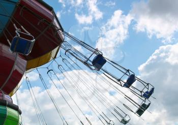 Swing attraction over the sky
