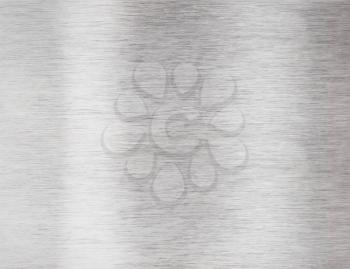 Brushed silver metallic surface for background