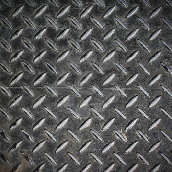 Lined grid metal surface background