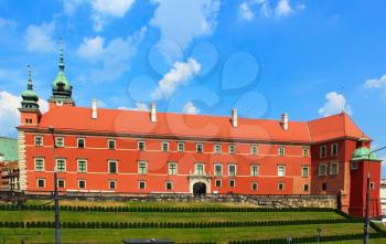 King castle in Warsaw old town