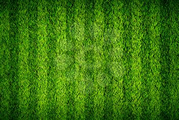 Natural green football field background