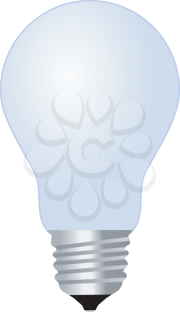 Royalty Free Clipart Image of an Incandescent Lightbulb