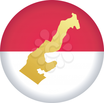An illustration with button in national colours of Monaco