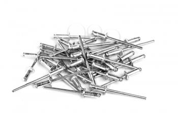 Royalty Free Photo of a Pile of Rivets