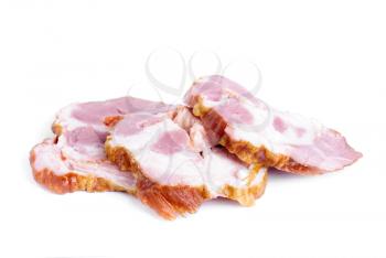 Royalty Free Photo of a Sliced Ham