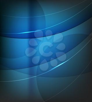 Abstract  blue background