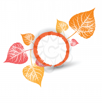 Autumn Background-Autumn Leaves Falling for your design