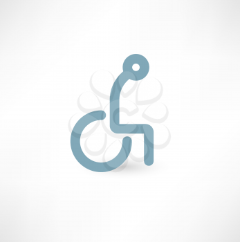 Sad Disabled icon