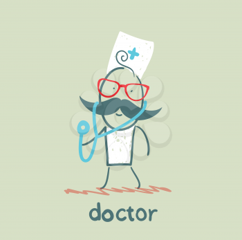 doctor with stethoscope