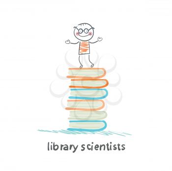 Library of scientists is on the books