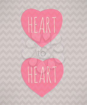 Heart to Heart. Poster.