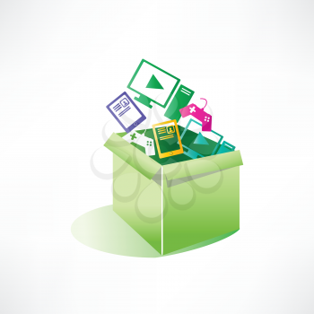 green box with gifts icon