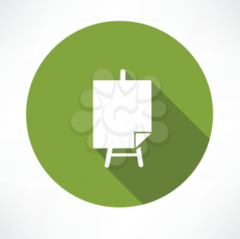 Poster stands icon