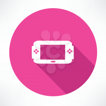 Portable game console icon