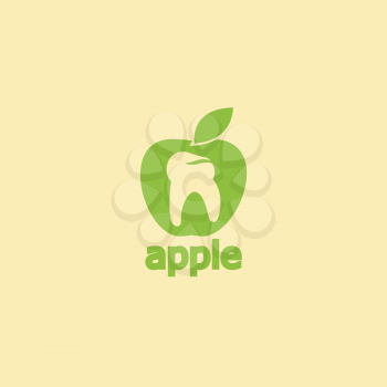 tooth apple icon