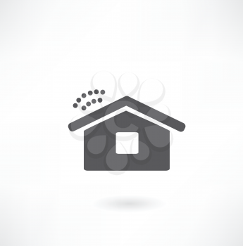 House Icon. Vector illustration