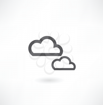 Cloud Icon. Vector