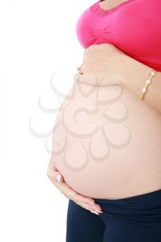 Belly of Pregnant Woman 