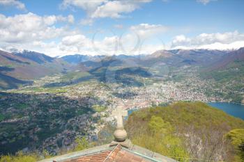 Lugano - view from Monte San Salvatore 