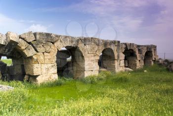 Royalty Free Photo of Ruins in Turkey