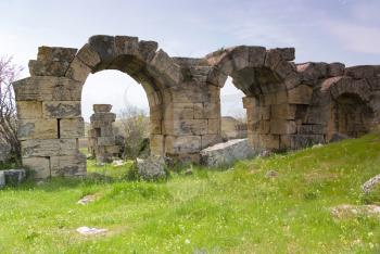 Royalty Free Photo of Ruins in Turkey