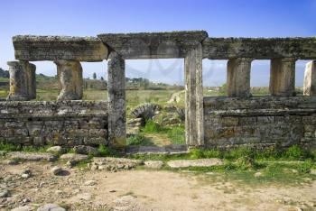 Royalty Free Photo of Ancient Ruins in Turkey