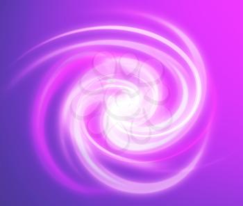 Royalty Free Clipart Image of an Abstract Purple Background