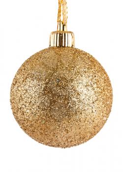Royalty Free Photo of a Closeup of a Christmas Ornament