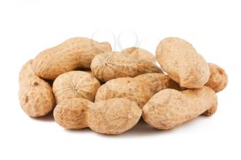 Royalty Free Photo of a Pile of Ripe Peanuts