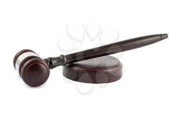 Royalty Free Photo of a Wooden Gavel