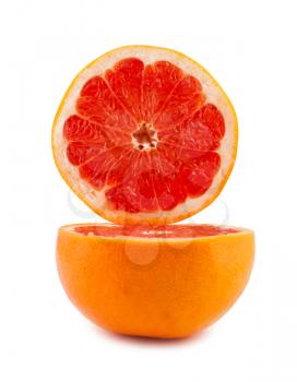 Royalty Free Photo of a Half of a Grapefruit