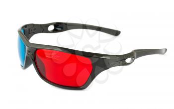 Royalty Free Photo of a Pair of 3D Glasses