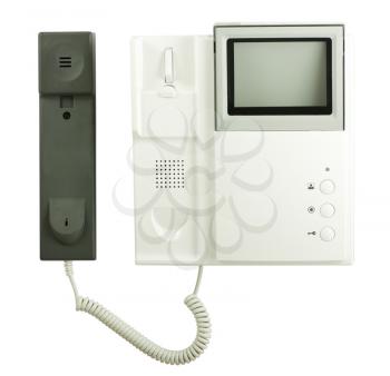 Royalty Free Photo of an Intercom System