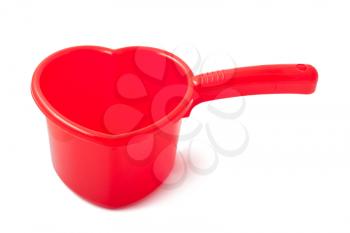 Royalty Free Photo of a Heart Shaped Ladle