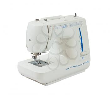 Royalty Free Photo of a Modern Electric Sewing Machine