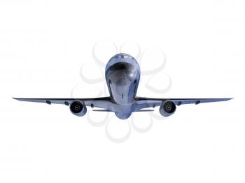 Royalty Free Clipart Image of an Airplane