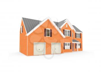 Royalty Free Clipart Image of a House