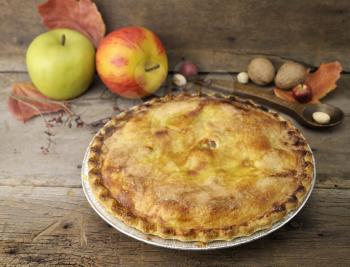 Royalty Free Photo of a Homemade Apple Pie